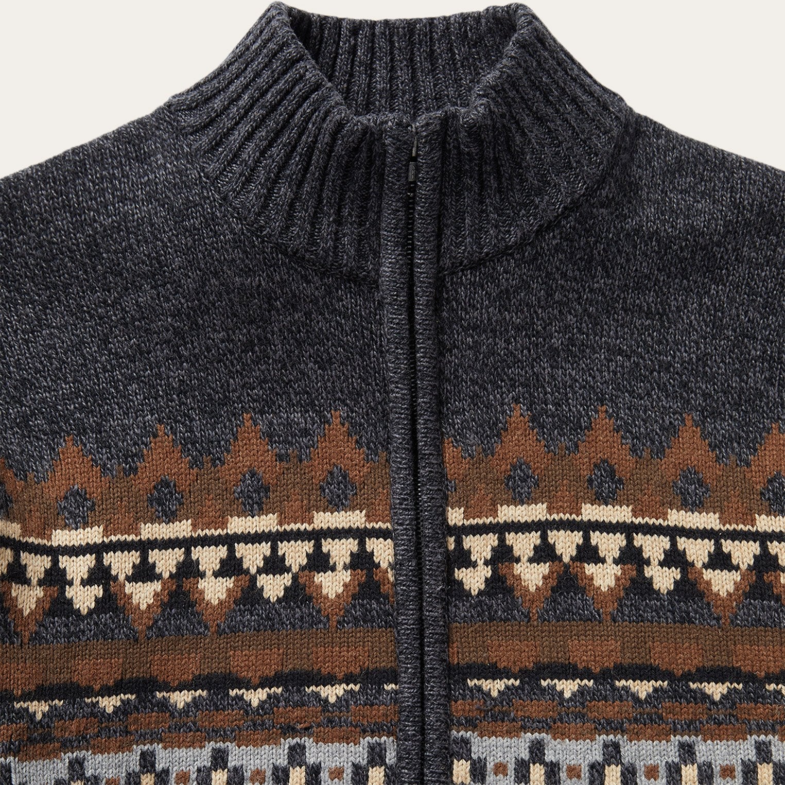 Western Cardigan Grey | Stetson