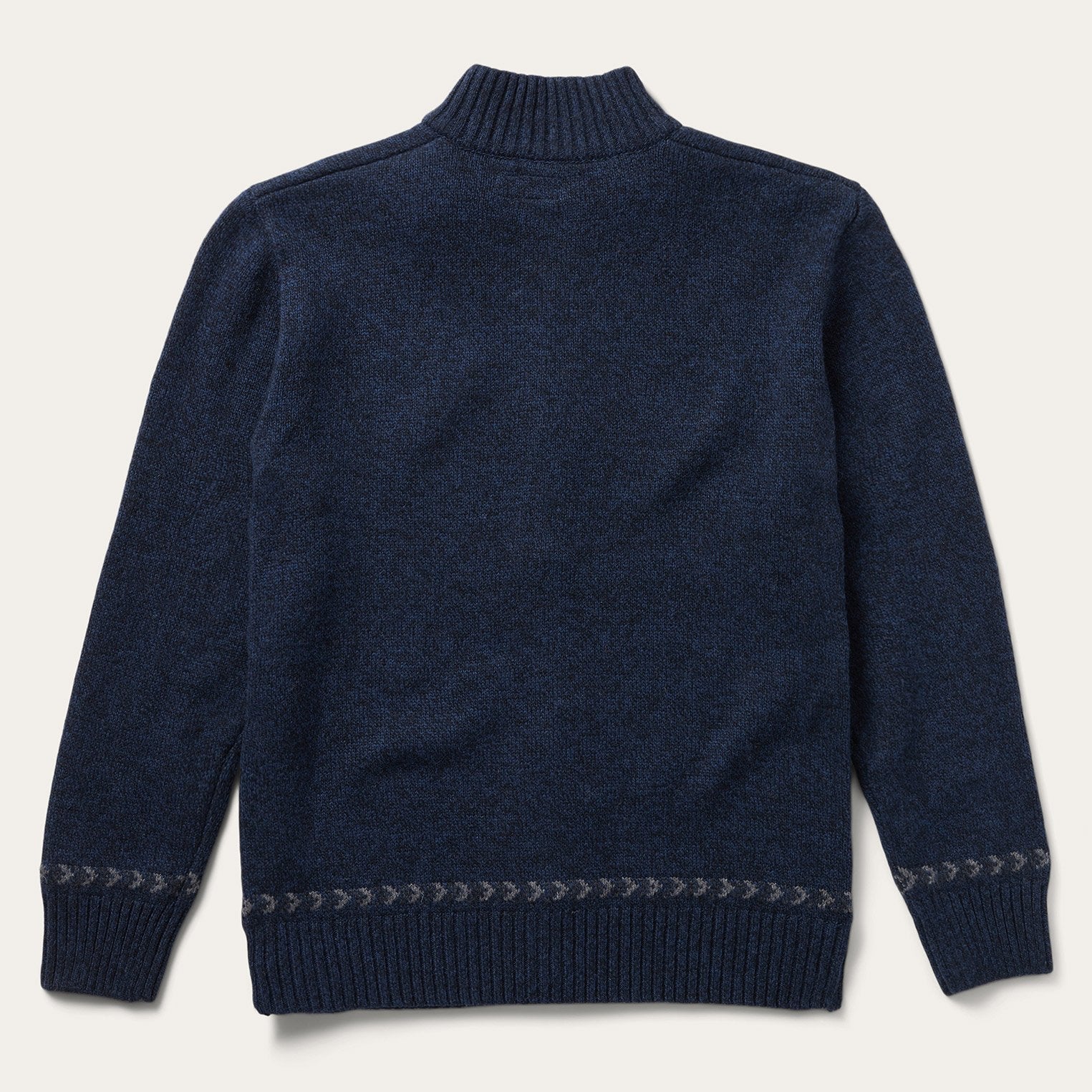 Navy Aztec Cardigan Blue | Stetson