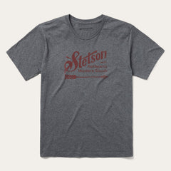 Vintage Arrow Graphic Tee Grey | Stetson