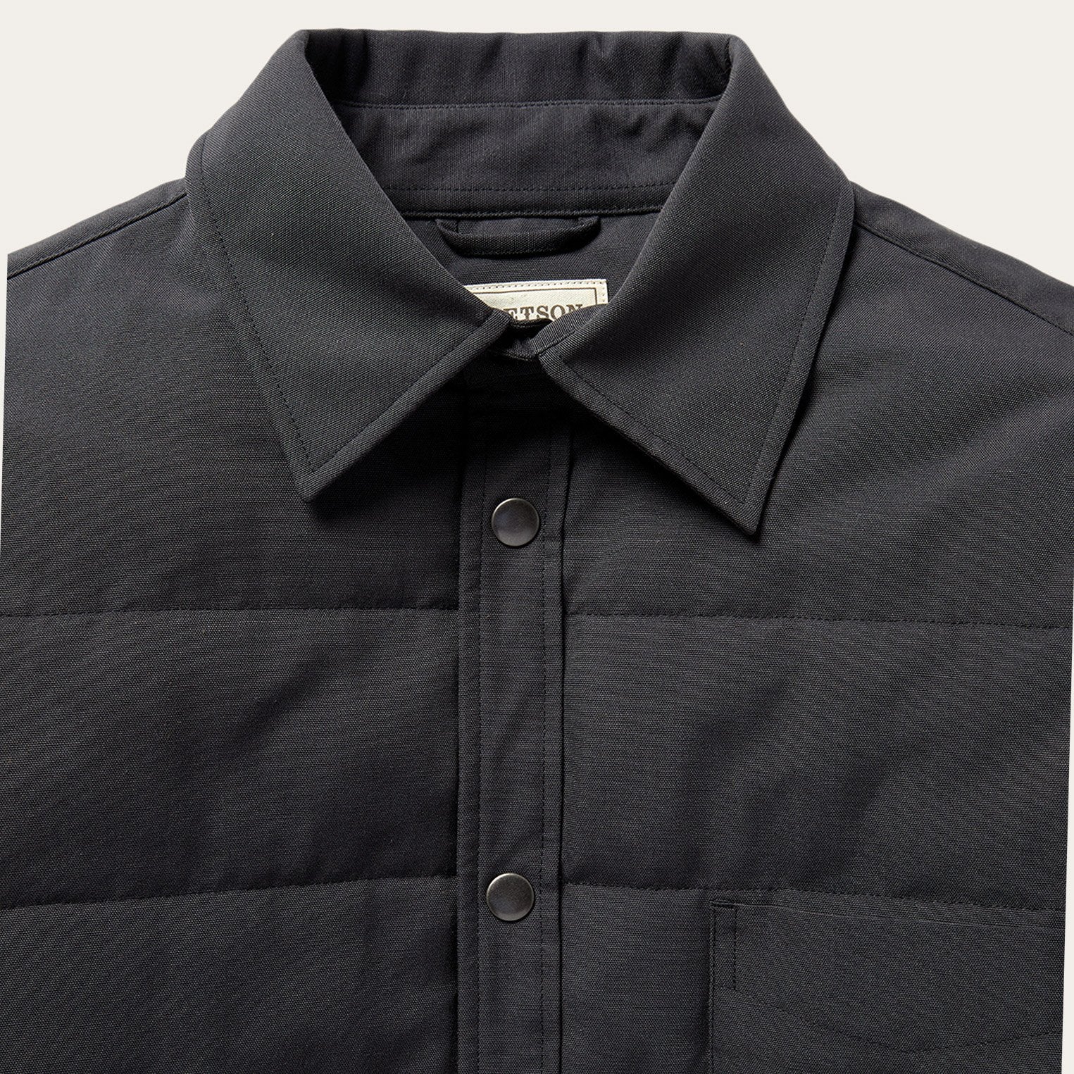Grey Down Jacket Grey | Stetson