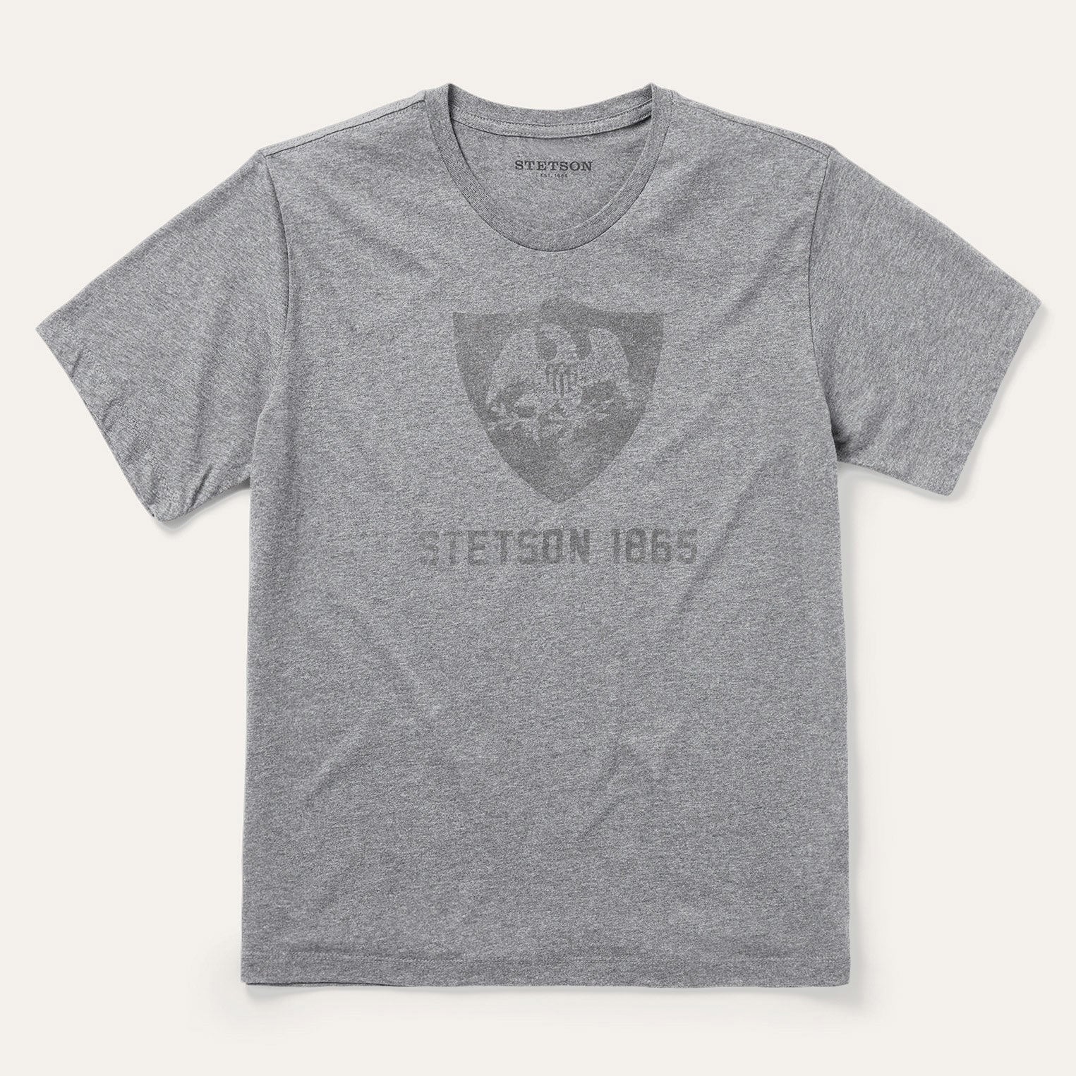 Vintage Eagle Graphic Tee Grey | Stetson