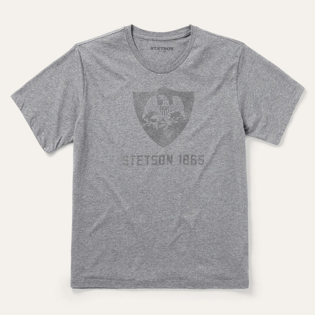 Vintage Eagle Graphic Tee Grey | Stetson