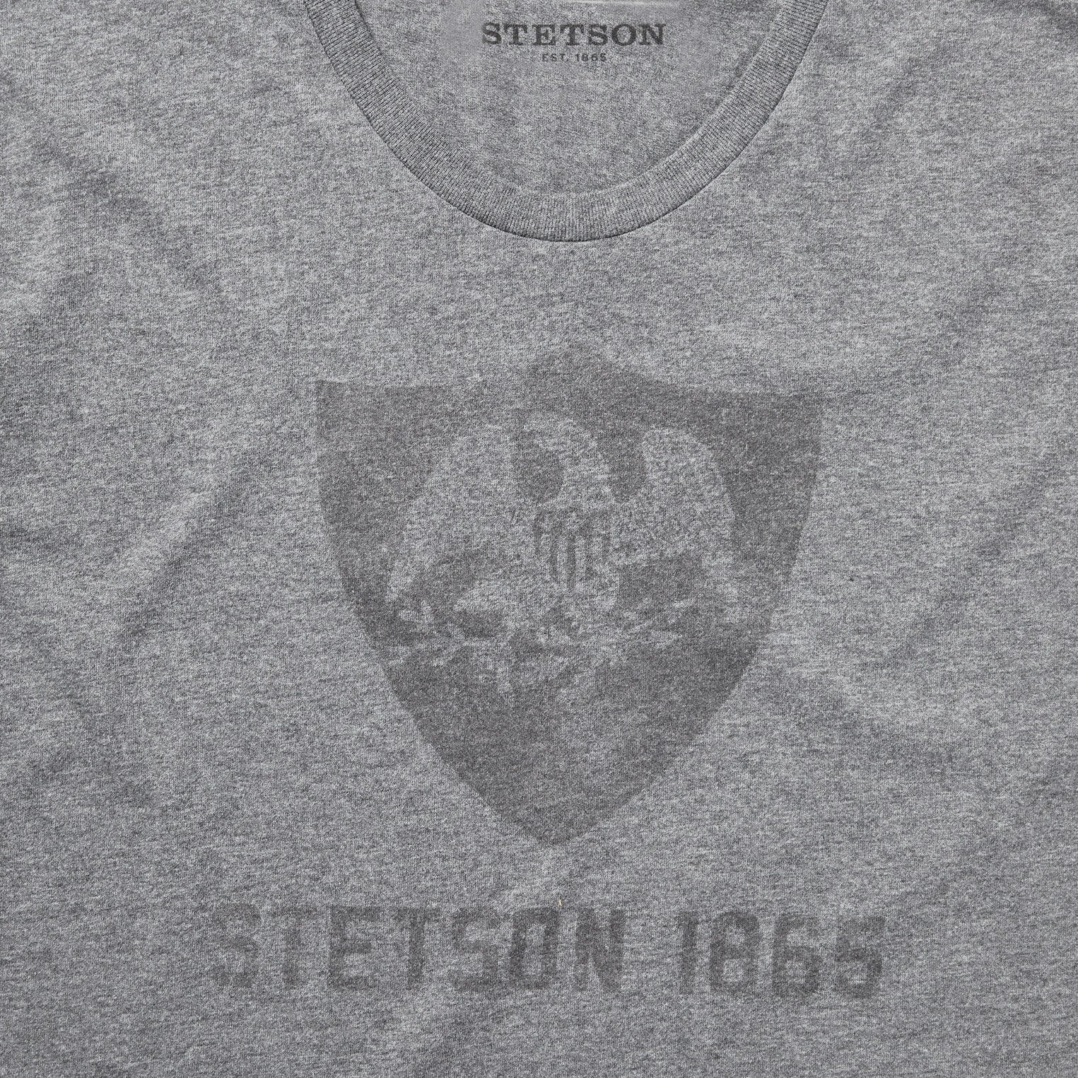 Vintage Eagle Graphic Tee Grey | Stetson