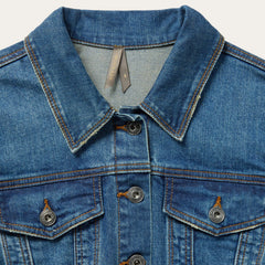 Premium Denim Shirt Dress Blue | Stetson
