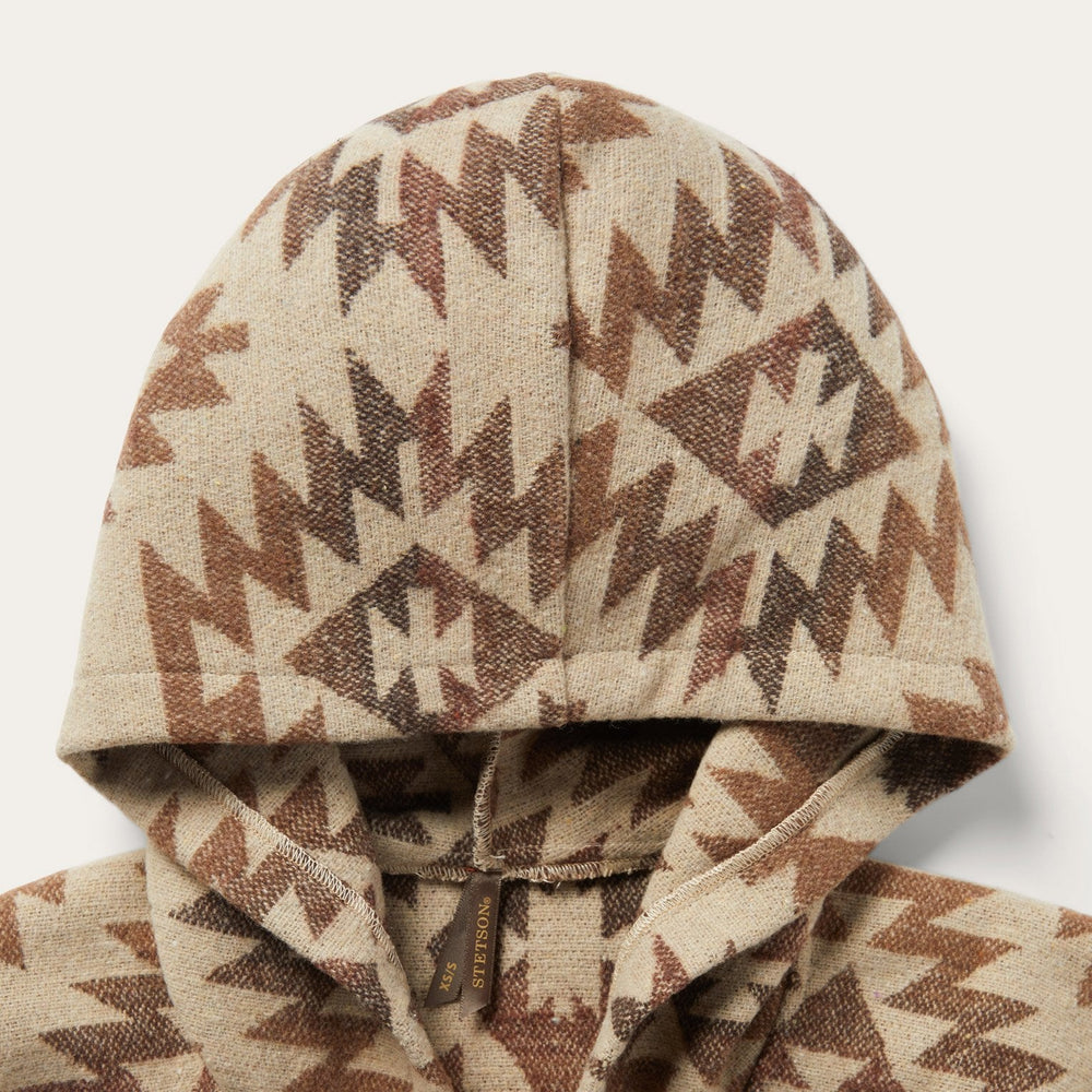 Tan Aztec Poncho Brown | Stetson