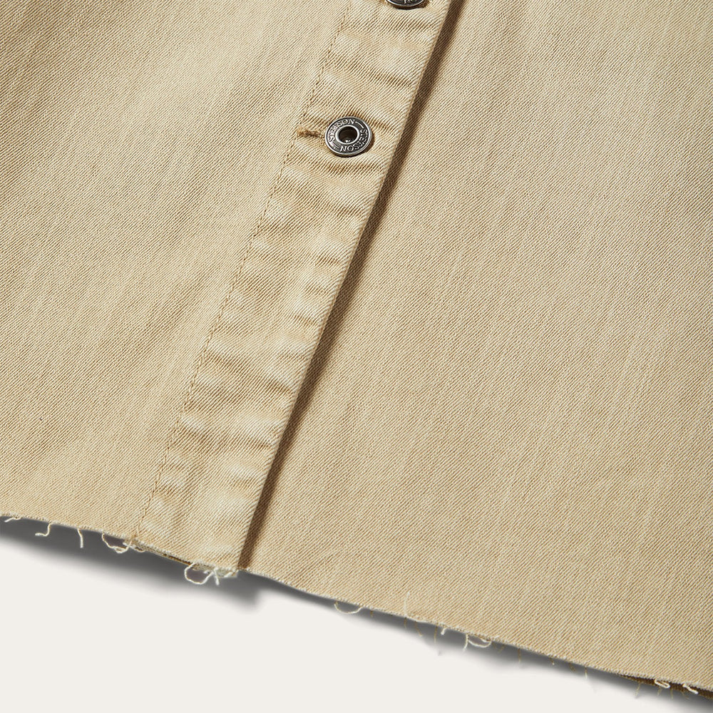 Workwear Inspired Shirt Dress Tan | Stetson