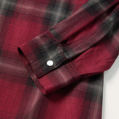 Harvest Plaid Tie Dress Wine | Stetson