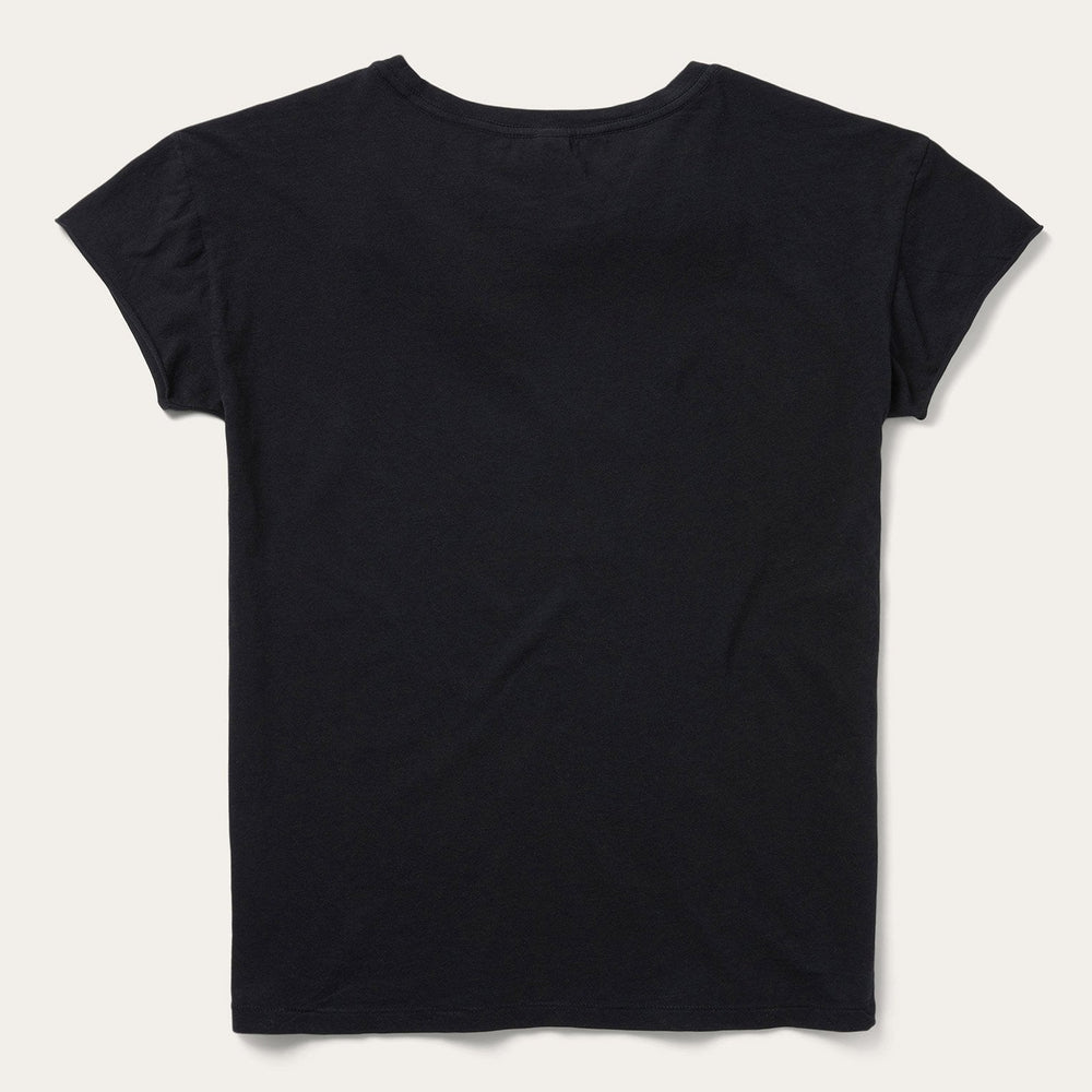 Sunset Saguaro Graphic Tee Black | Stetson