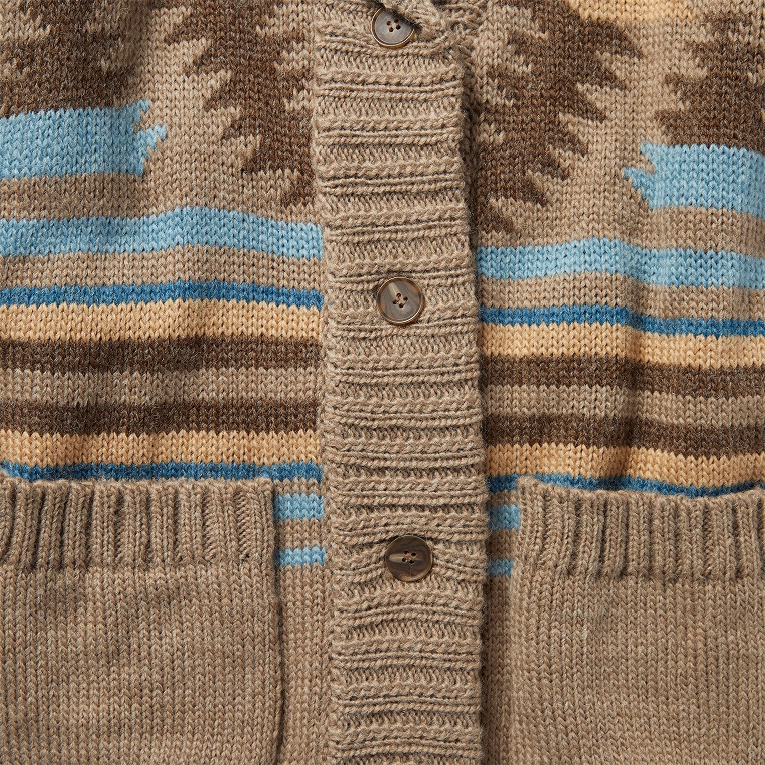 Chunky Knit Tie Sweater in Brown Wine | Stetson
