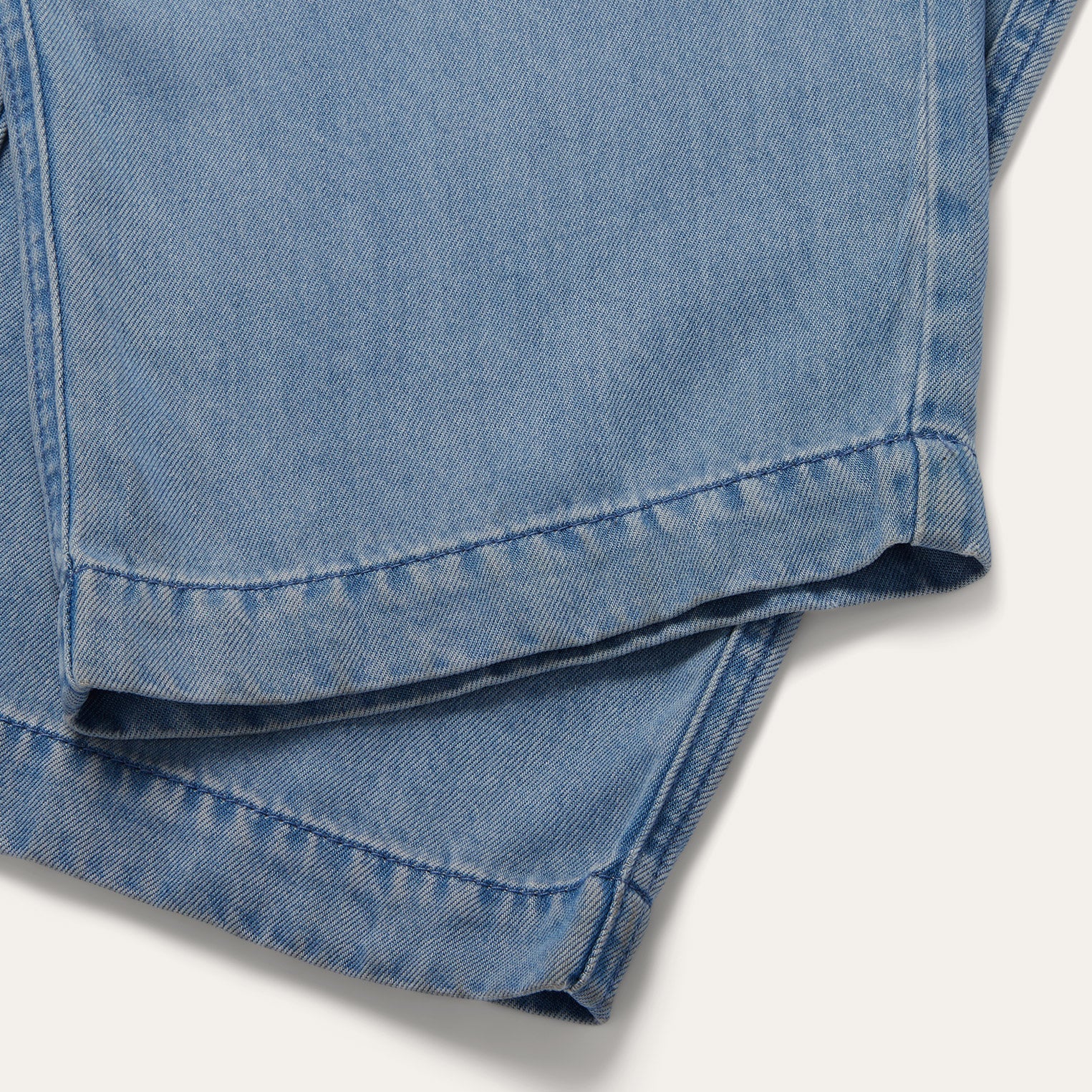 Notch Collar Jumpsuit Blue | Stetson