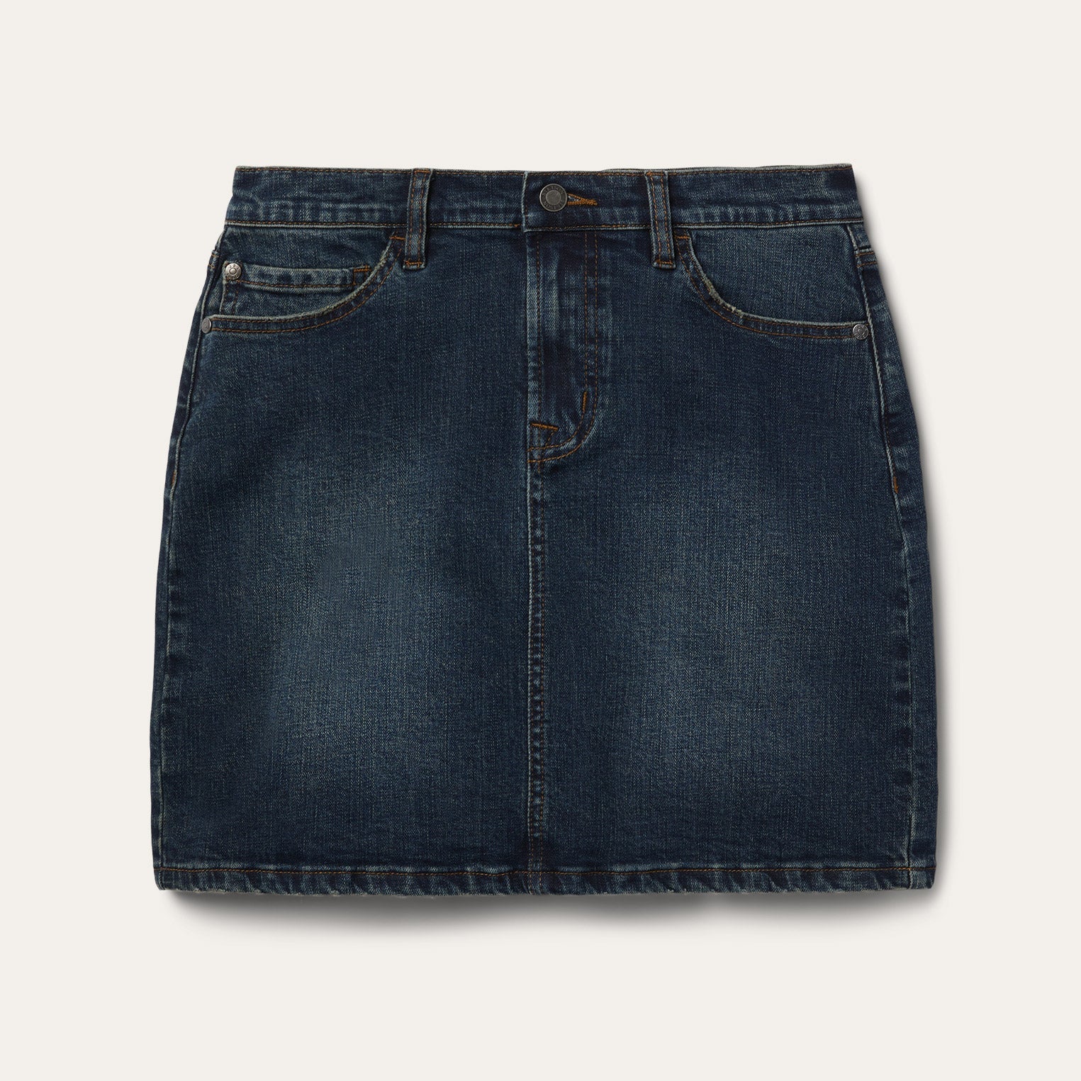 Stretch Denim 5-Pocket Skirt Blue | Stetson