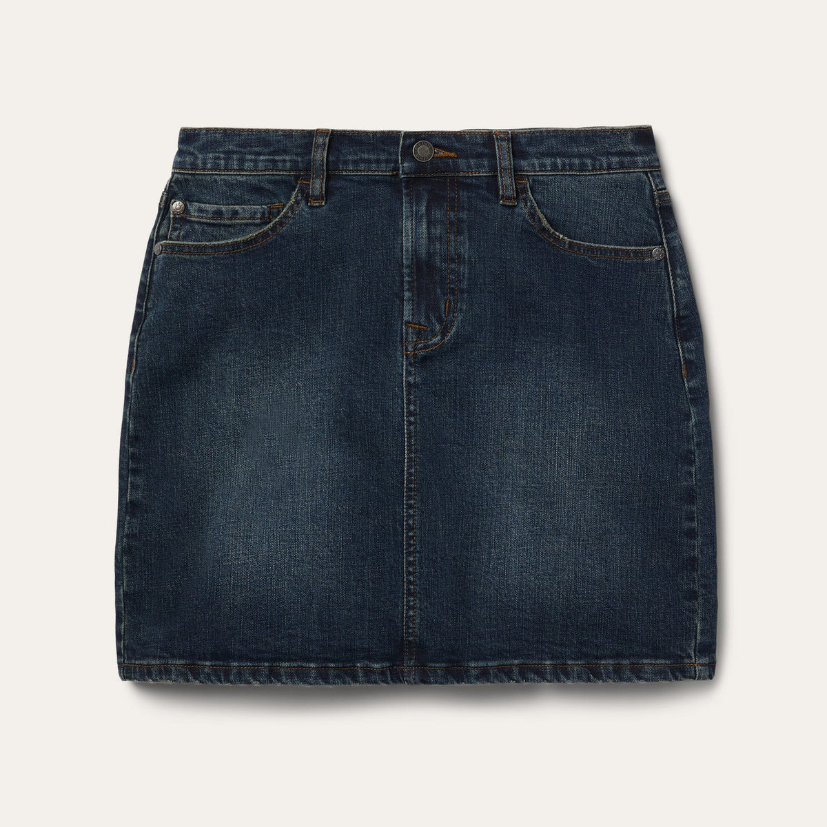 Stretch Denim 5-Pocket Skirt Blue | Stetson