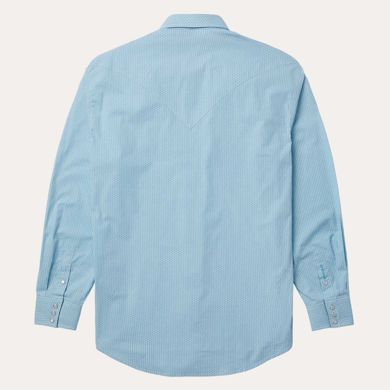 Geo Western Shirt Blue | Stetson