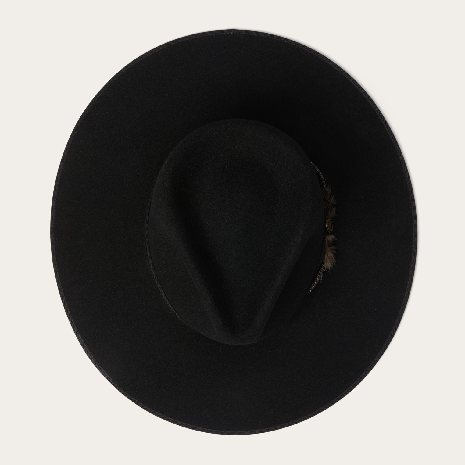 Midtown Wide Flat Brim Hat Black | Stetson