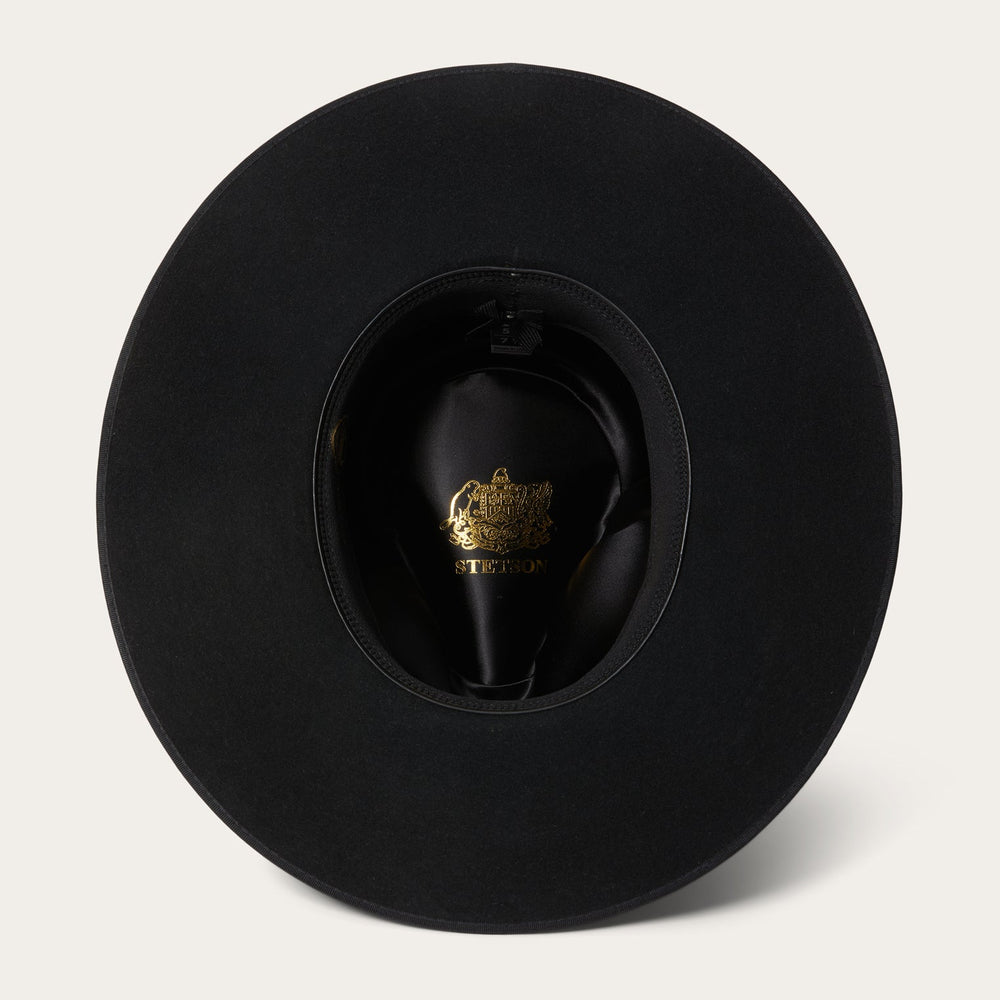 Midtown Wide Flat Brim Hat Black | Stetson