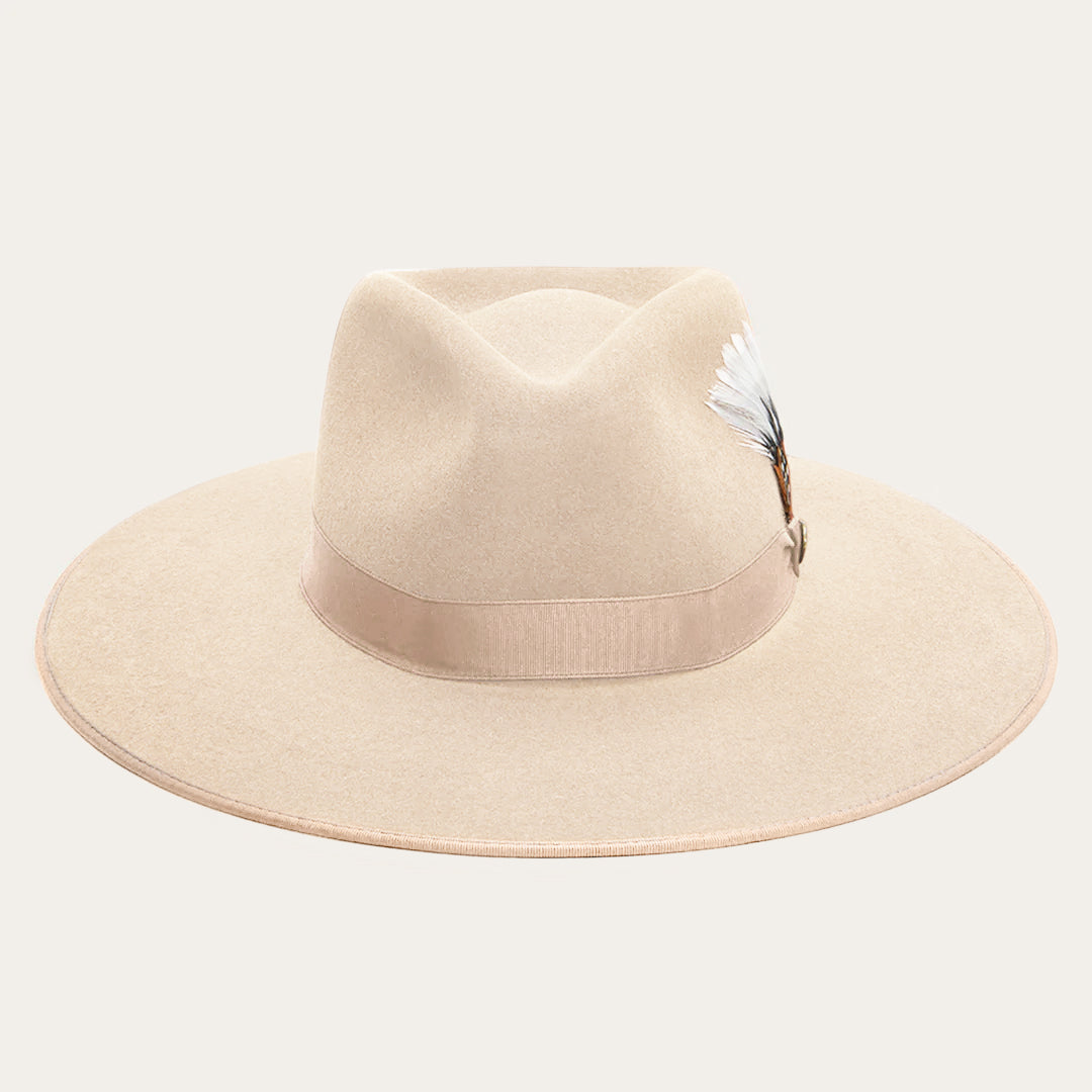 Midtown Wide Flat Brim Hat Bone | Stetson