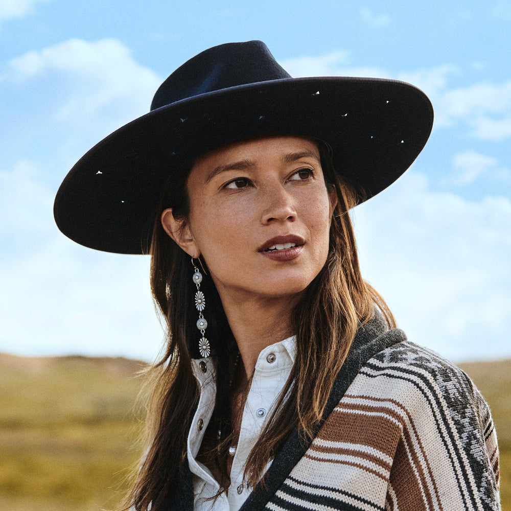 Night Sky Fedora Navy | Stetson