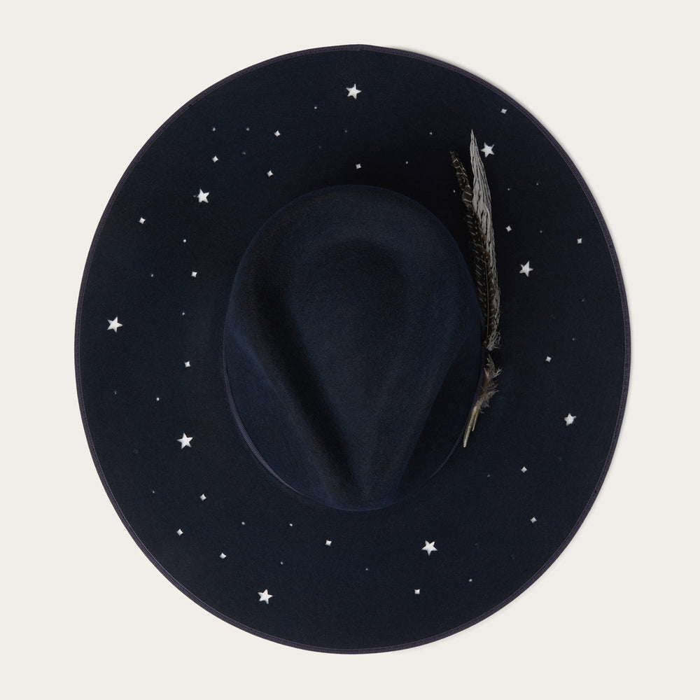 Night Sky Fedora Navy | Stetson