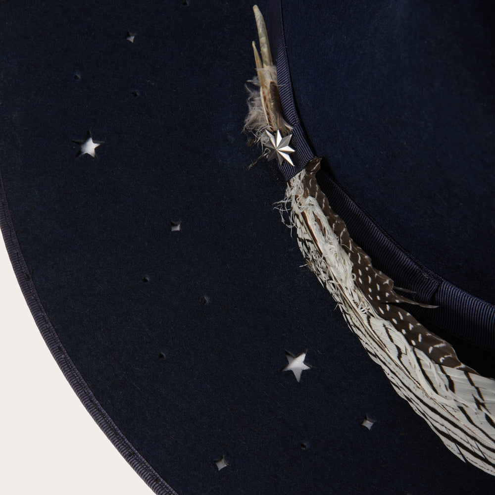 Night Sky Fedora Navy | Stetson