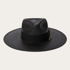 Atacama Straw Fedora Black | Stetson