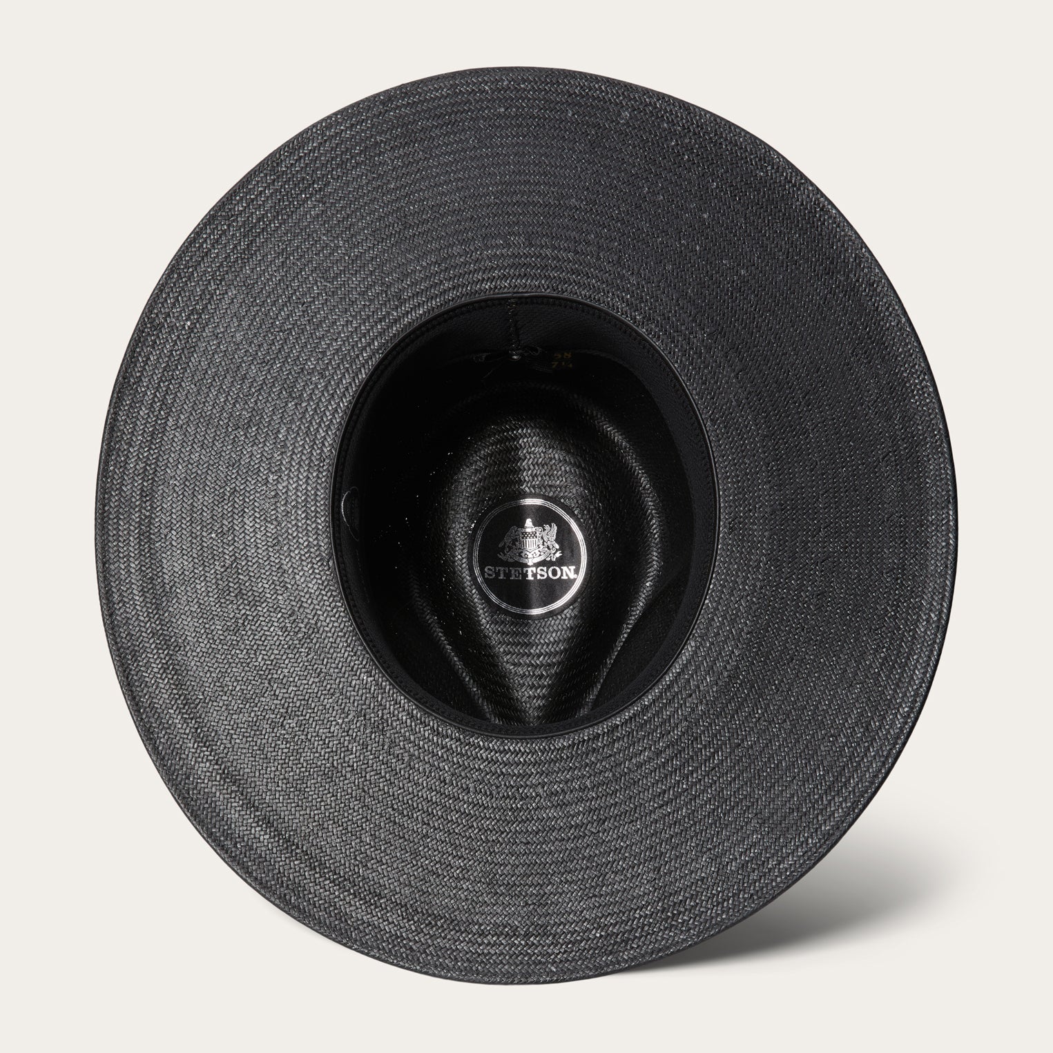 Atacama Straw Fedora Black | Stetson