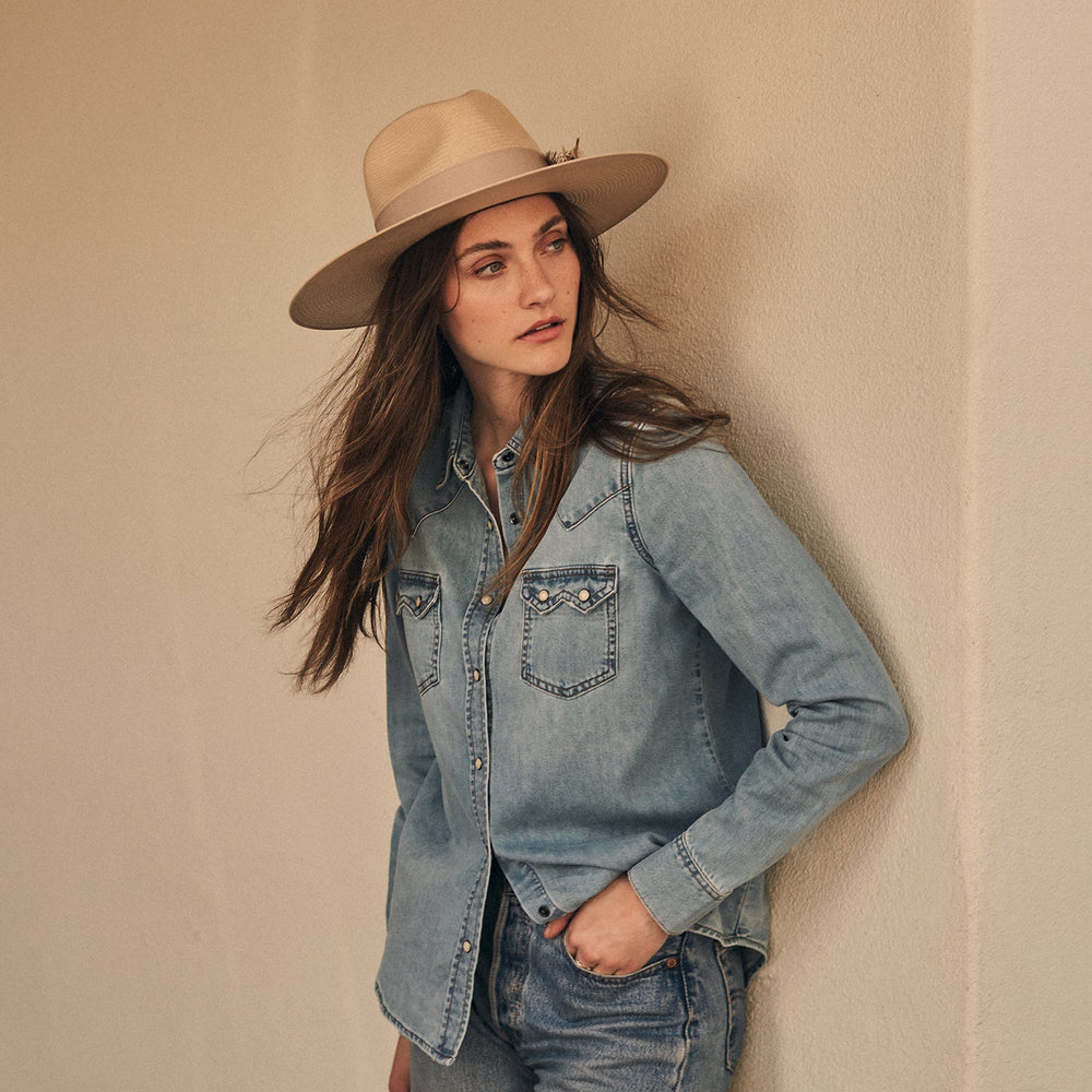 Atacama Straw Fedora Silverbelly | Stetson