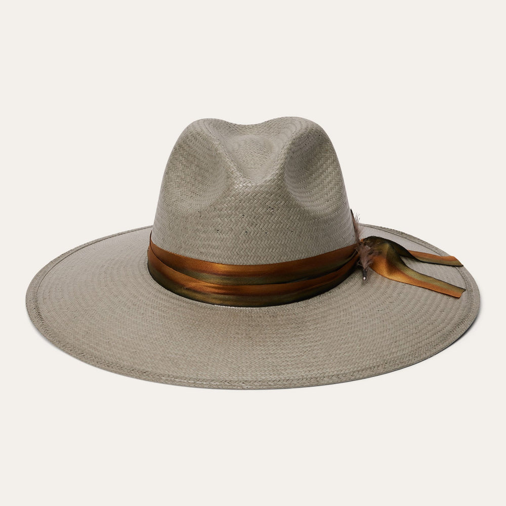 Caelus Straw Fedora Seafoam | Stetson