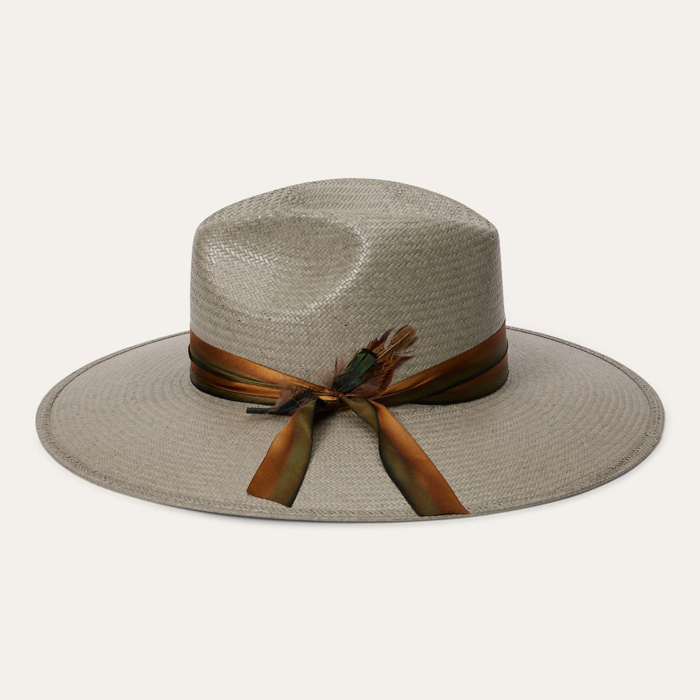 Caelus Straw Fedora Seafoam | Stetson