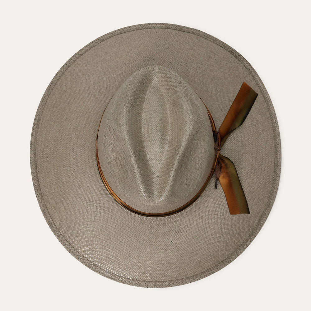 Caelus Straw Fedora Seafoam | Stetson
