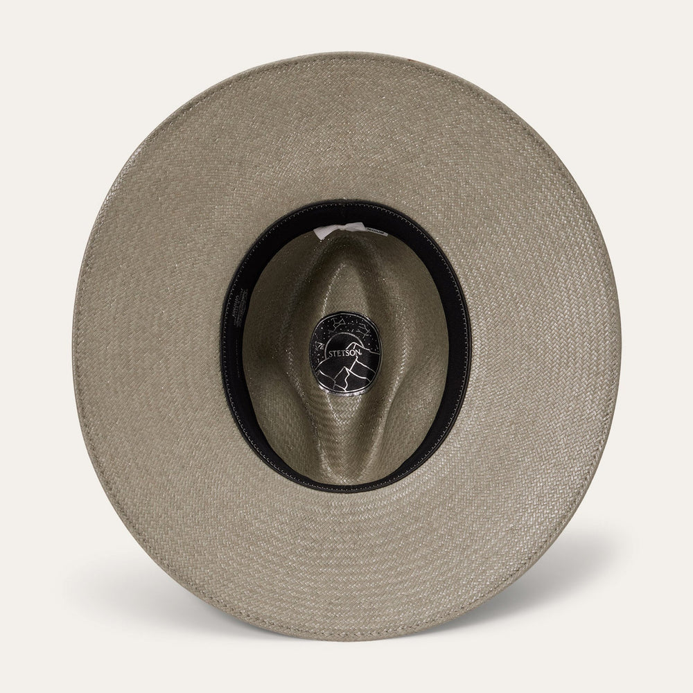 Caelus Straw Fedora Seafoam | Stetson