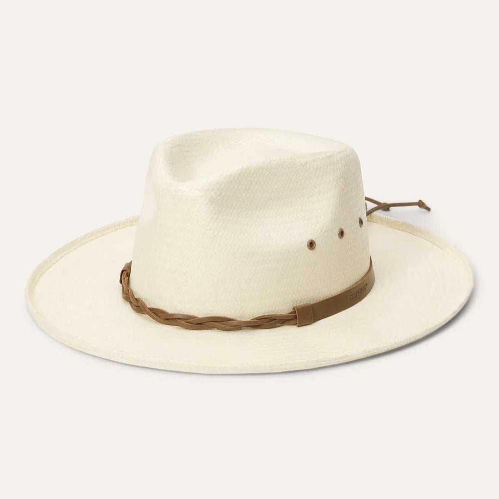 Helena Straw Fedora Natural | Stetson