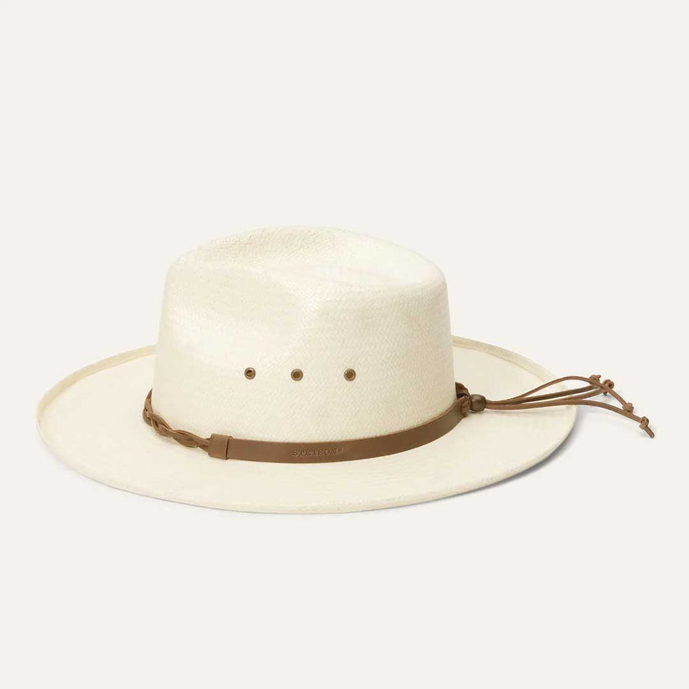 Helena Straw Fedora Natural | Stetson