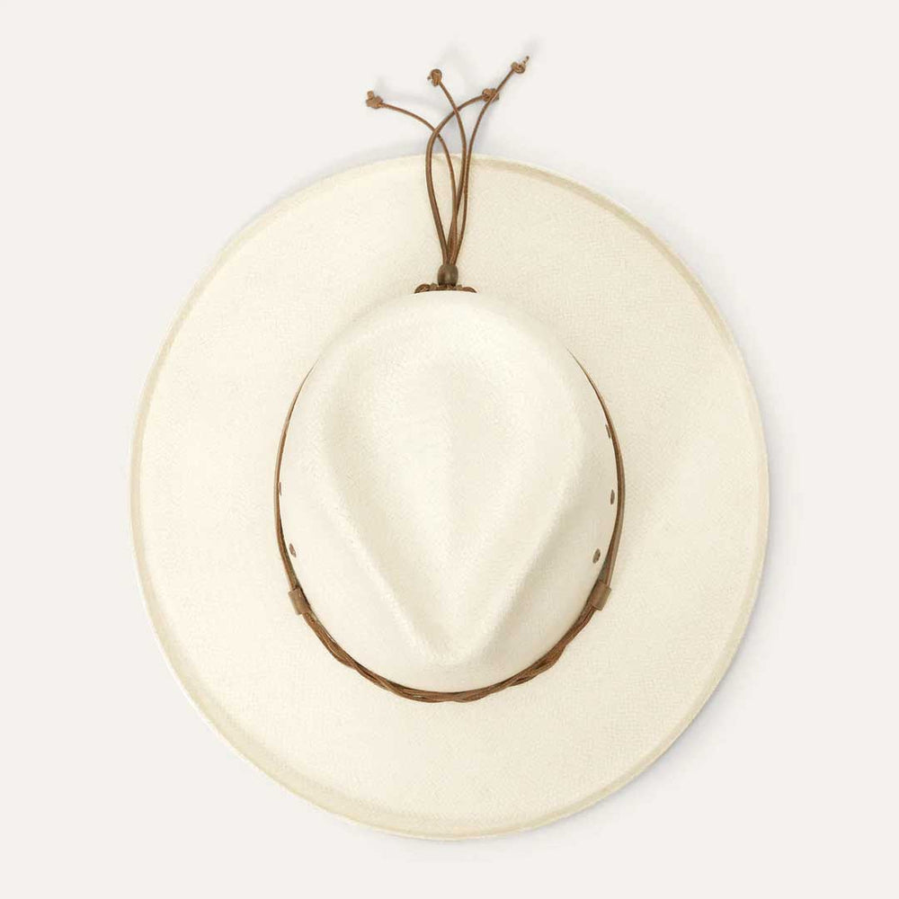 Helena Straw Fedora Natural | Stetson