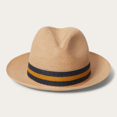 Triad Straw Fedora Mustard | Stetson