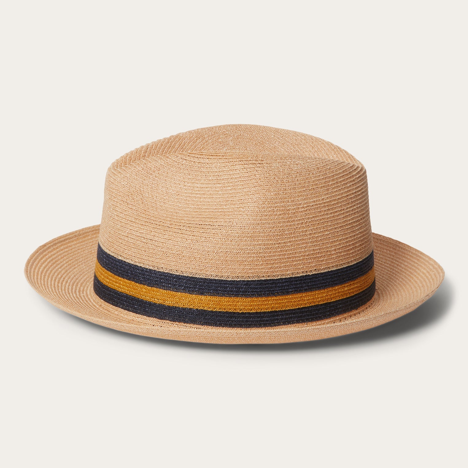 Triad Straw Fedora Mustard | Stetson