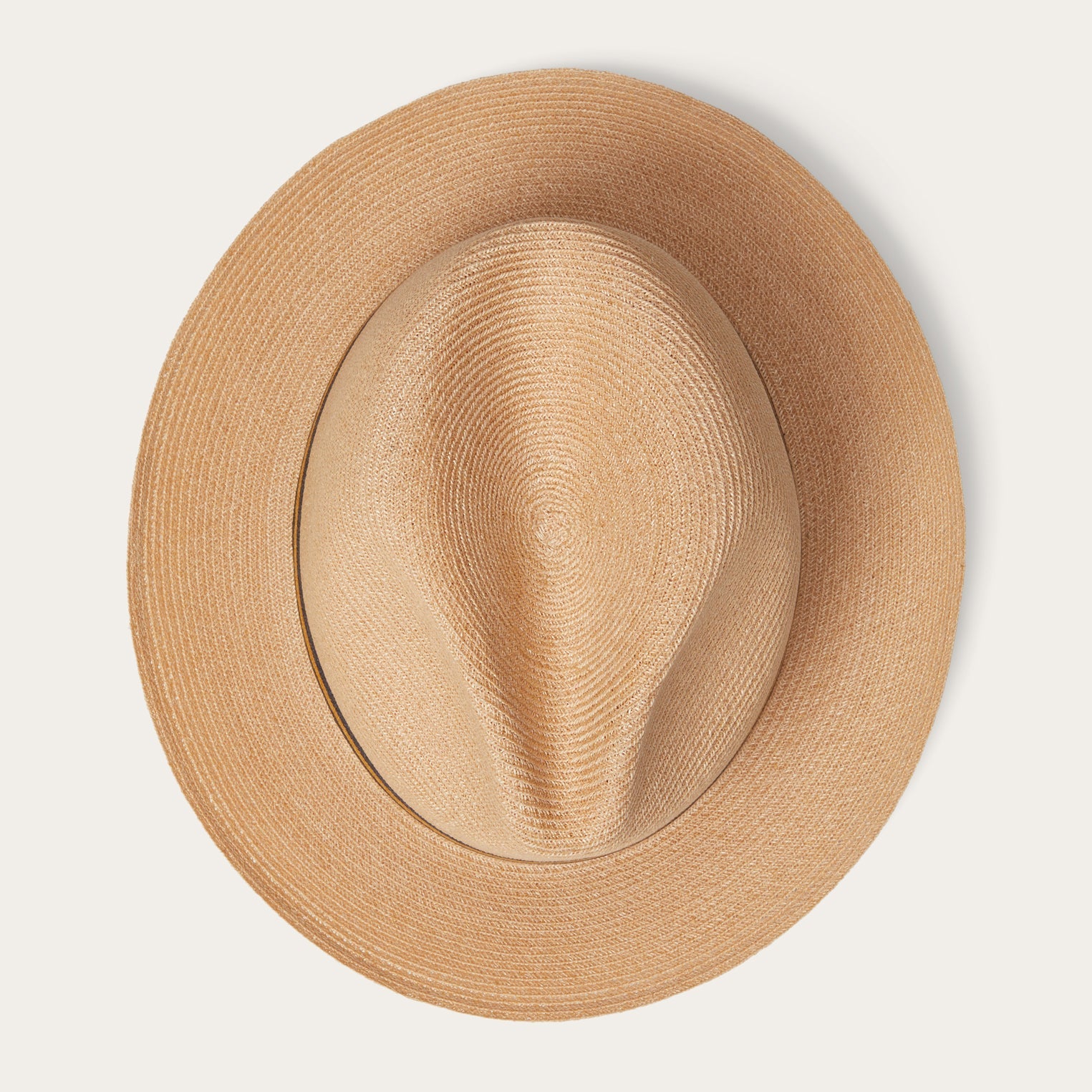 Triad Straw Fedora Mustard | Stetson