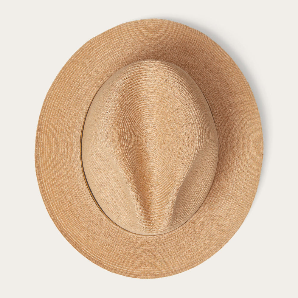 Triad Straw Fedora Mustard | Stetson