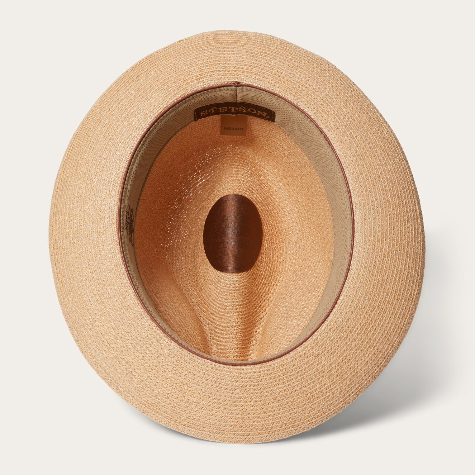 Triad Straw Fedora Mustard | Stetson