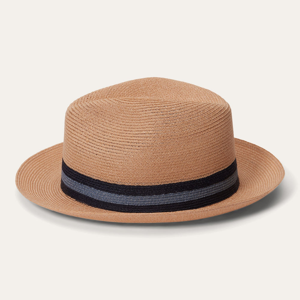 Triad Straw Fedora Turquoise | Stetson