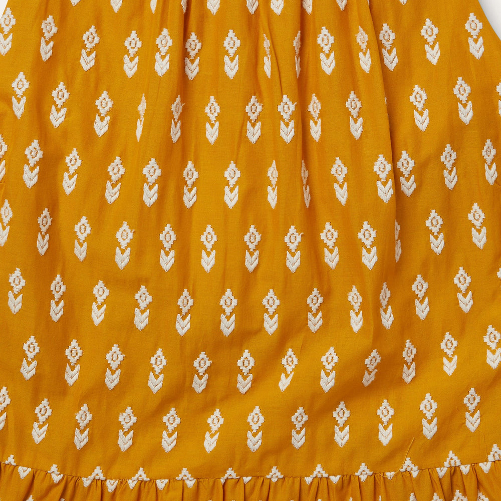 Aztec Dress Yellow | Stetson