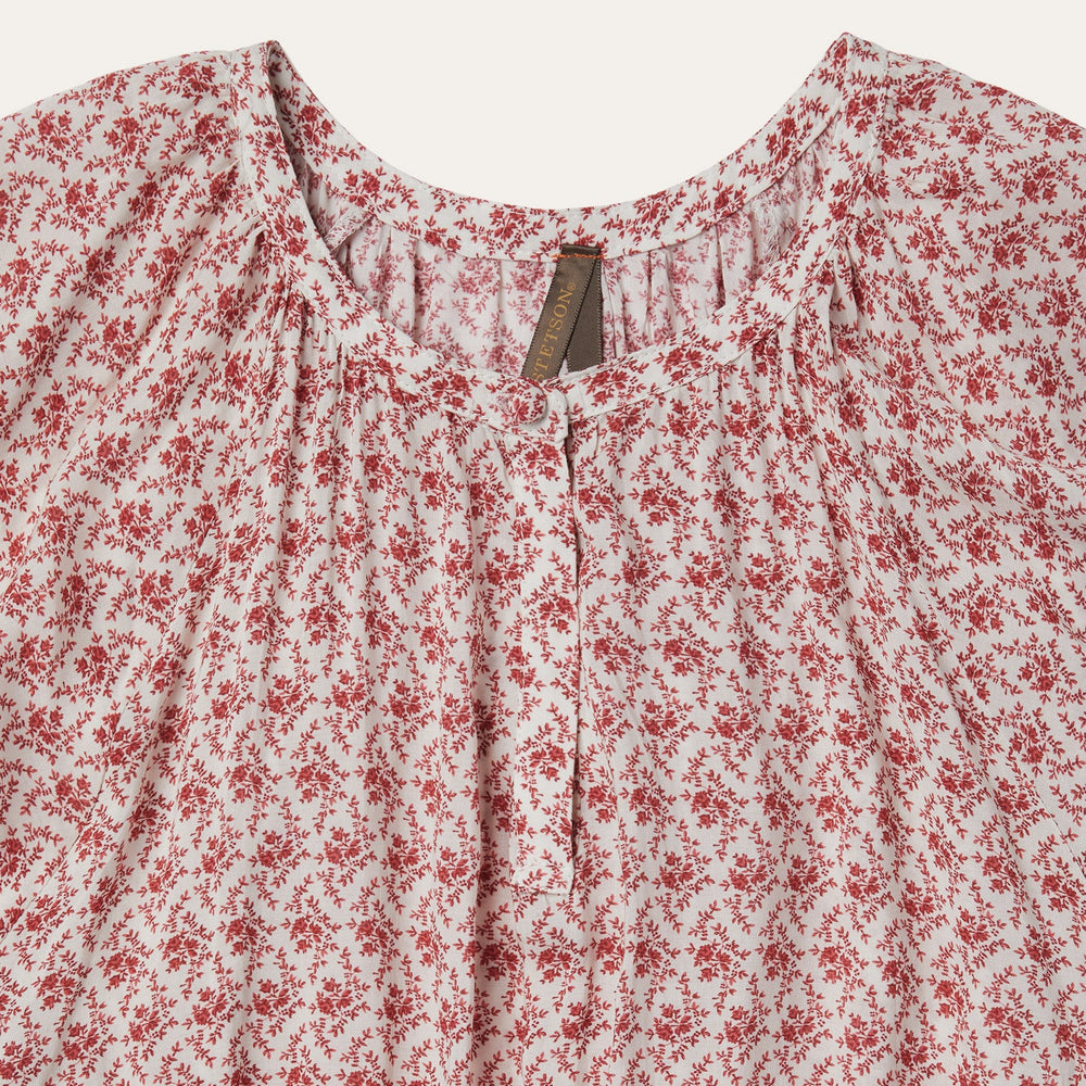 Cottage Floral Dress Red | Stetson