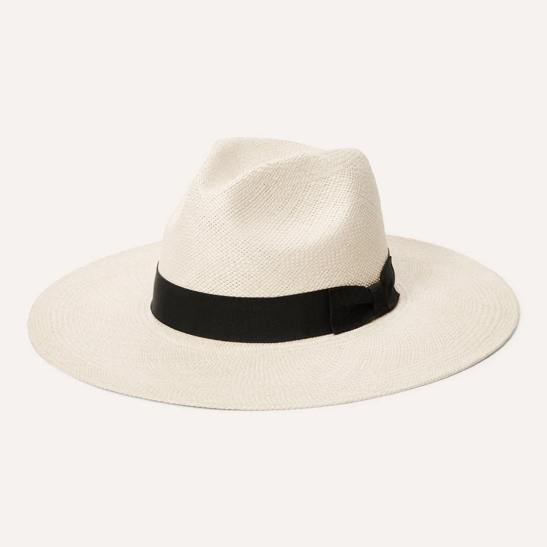 The Naturalist Straw Hat Natural - Black Band | Stetson