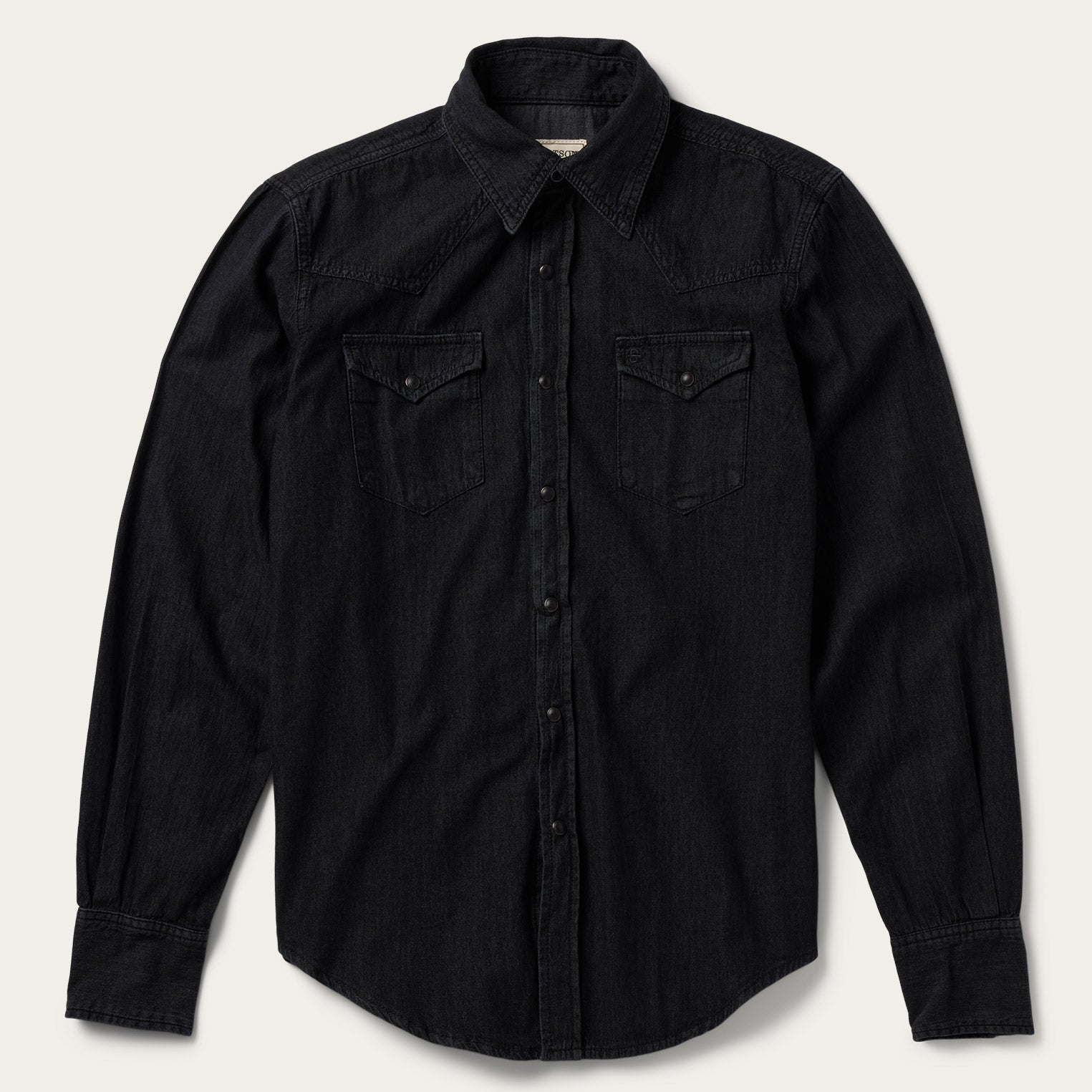 Modern Denim Western Shirt Black | Stetson
