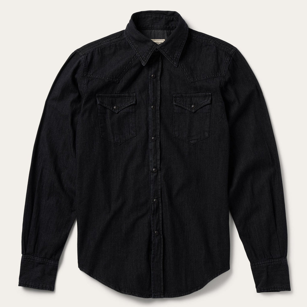 Modern Denim Western Shirt Black | Stetson