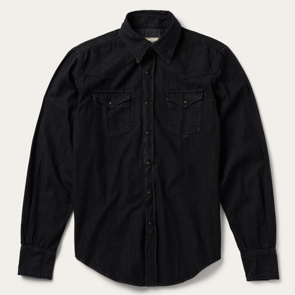 Modern Denim Western Shirt Black | Stetson