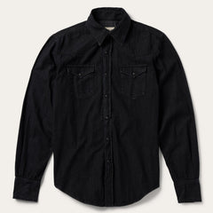 Modern Denim Western Shirt Black | Stetson