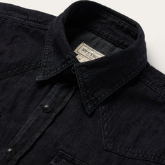 Modern Denim Western Shirt Black | Stetson