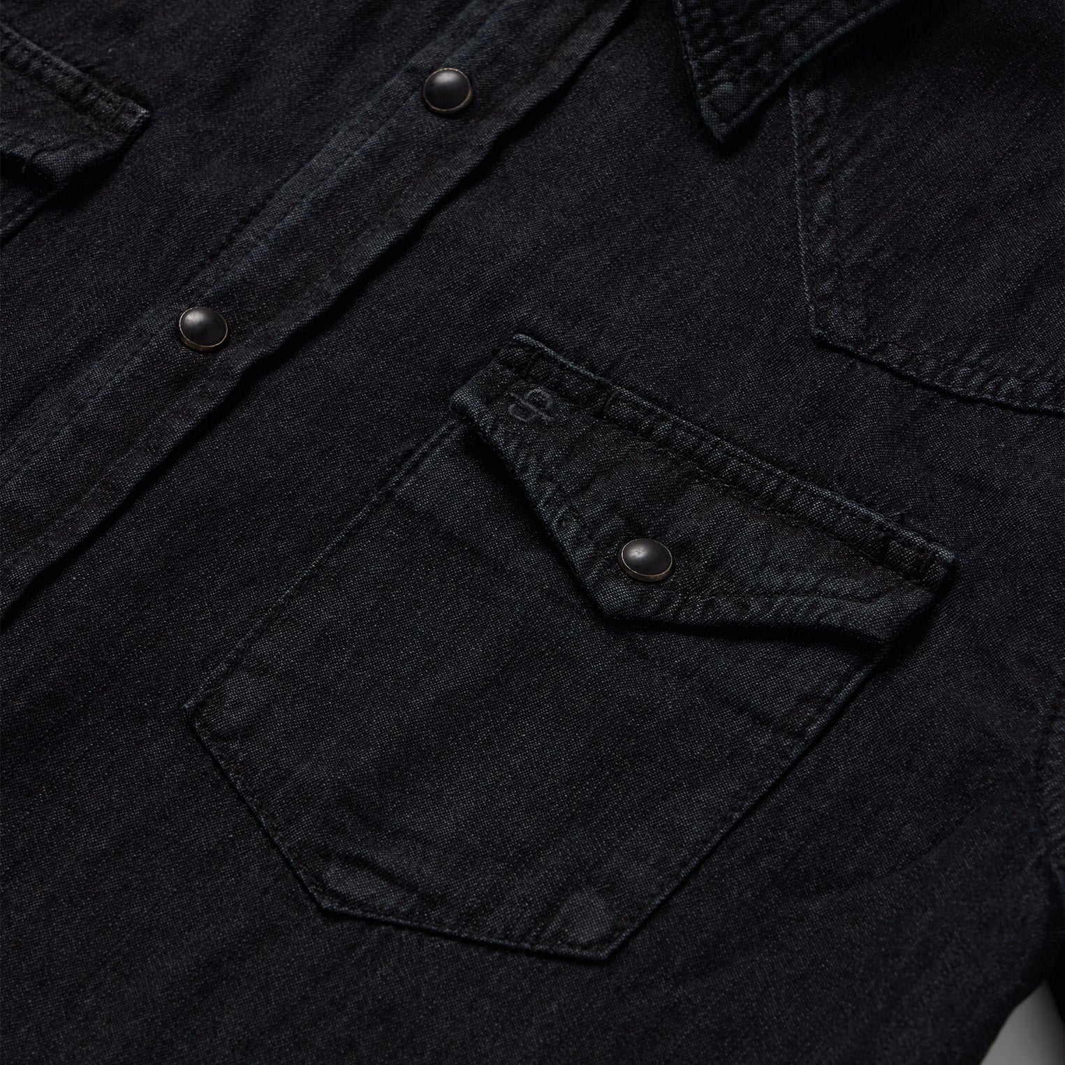 Modern Denim Western Shirt Black | Stetson
