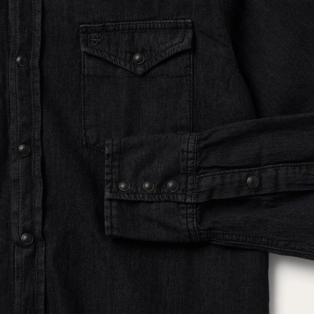 Modern Denim Western Shirt Black | Stetson