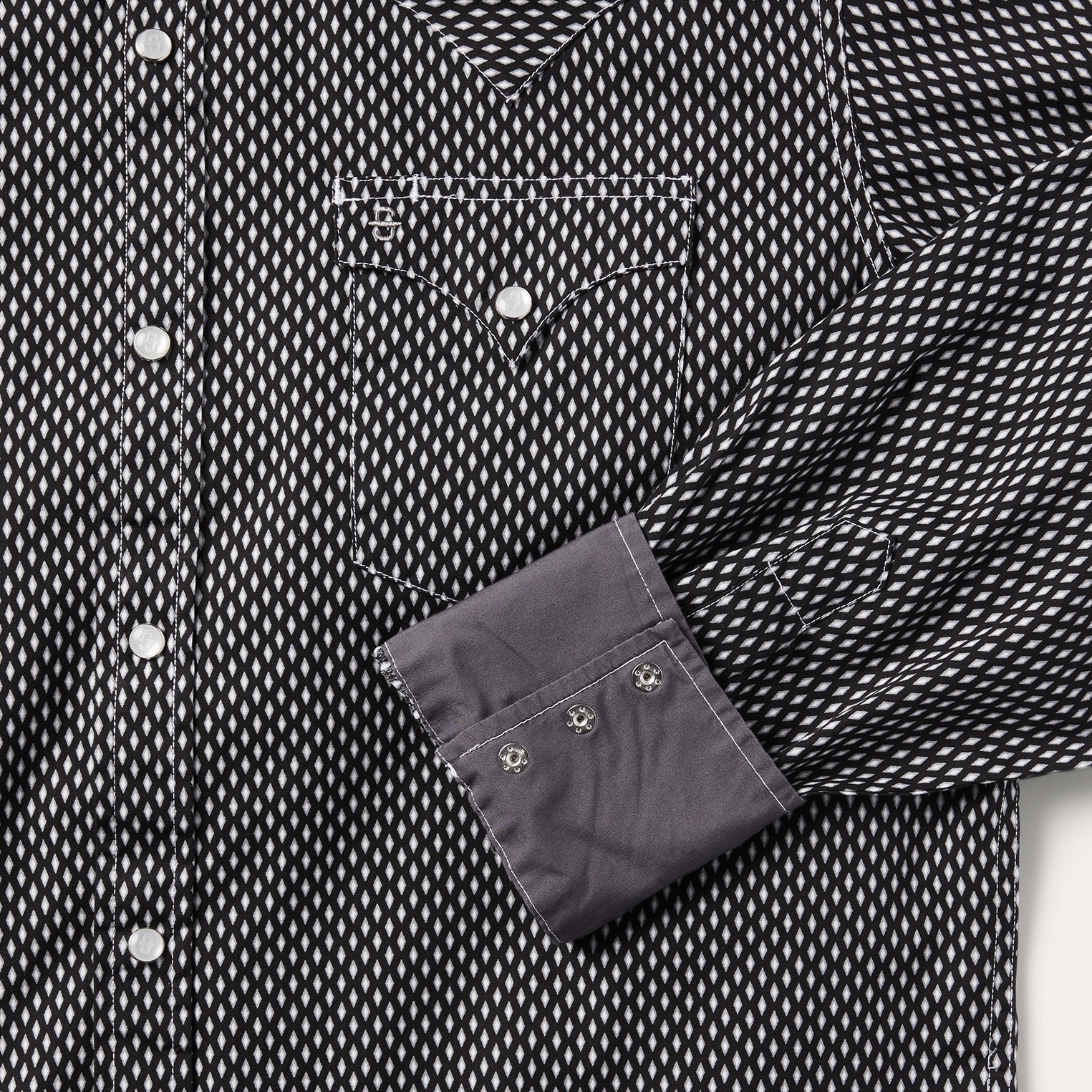 Black Diamond Shirt Black | Stetson